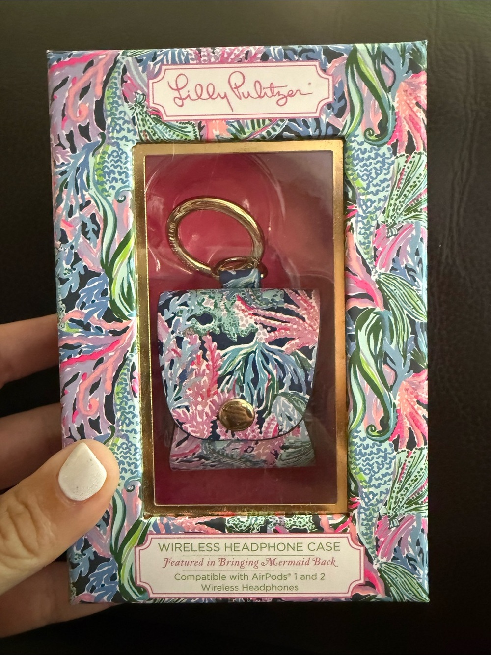 NWT Lilly Pulitzer Airpods 1 & 2 Case